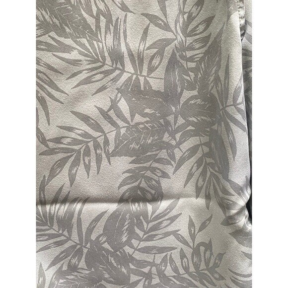 C&C California 100% lyocell green palm print wide leg elastic waist pants L - Picture 4 of 7